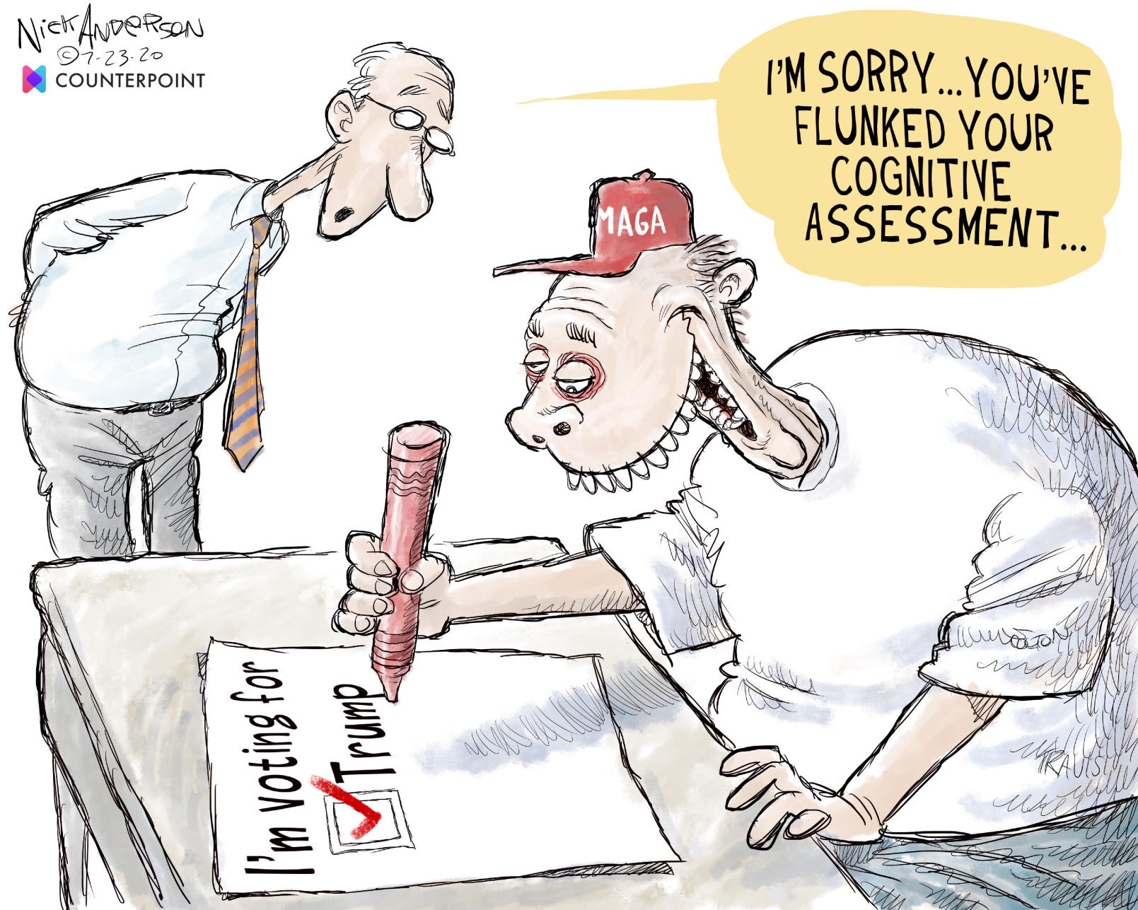 Nick Anderson cartoon